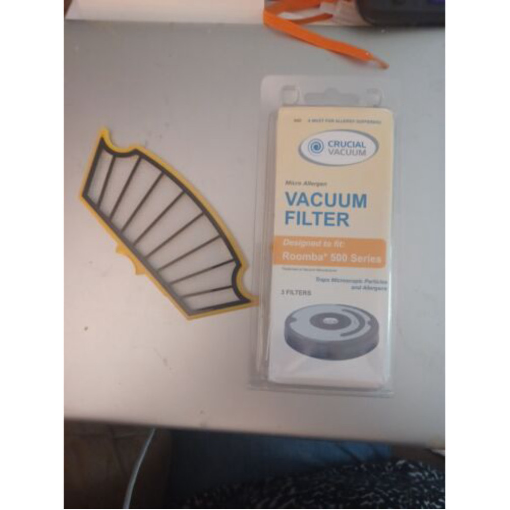 Roomba 500  Professional Series Vacuum Allergen Filter 3 Pack Plus 1 Filter